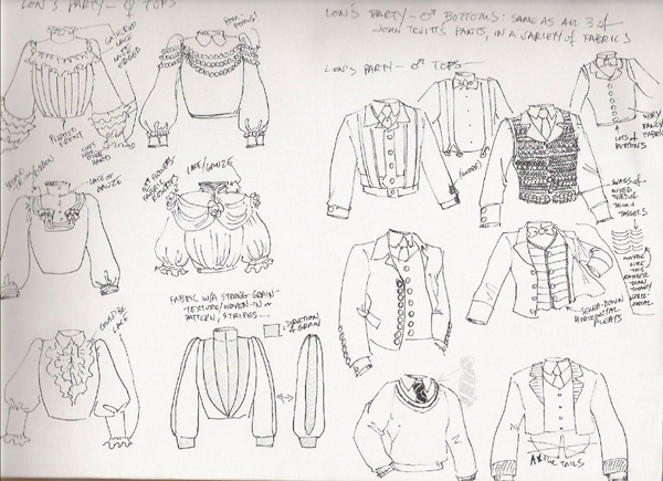 Act I Party Top Designs